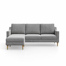 Load image into Gallery viewer, Lore Sofa | L-Shaped Right Sectional with Chaise (7 feet) - High Back Sofa