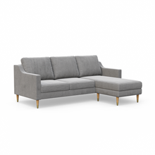Load image into Gallery viewer, Lore Sofa | L-Shaped Sectional with Chaise (7 feet) - High Back Sofa