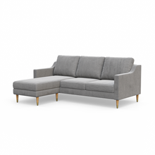 Load image into Gallery viewer, Lore Sofa | L-Shaped Sectional with Chaise (7 feet) - High Back Sofa