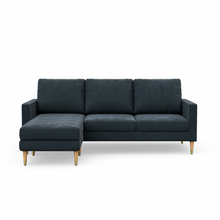 Load image into Gallery viewer, Lore Sofa | L-Shaped Sectional with Chaise (7 feet) - High Back Sofa