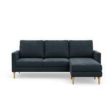 Load image into Gallery viewer, Lore Sofa | L-Shaped Sectional with Chaise (7 feet) - High Back Sofa