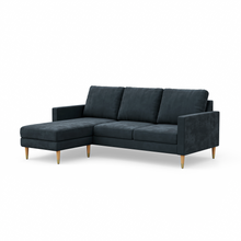 Load image into Gallery viewer, Lore Sofa | L-Shaped Sectional with Chaise (7 feet) - High Back Sofa