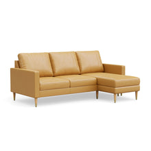 Load image into Gallery viewer, Lore Sofa | L-Shaped Right Sectional with Chaise | Italian Leather Sofa (7 feet)