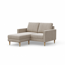 Load image into Gallery viewer, Lore Sofa | Small L-Shaped Sectional with Chaise (5 feet)