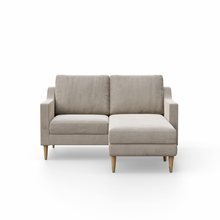 Load image into Gallery viewer, Lore Sofa | Small L-Shaped Sectional with Chaise (5 feet)