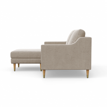 Load image into Gallery viewer, Lore Sofa | Small L-Shaped Sectional with Chaise (5 feet)