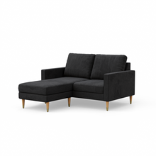 Load image into Gallery viewer, Lore Sofa | Small L-Shaped Sectional with Chaise (5 feet)