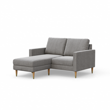 Load image into Gallery viewer, Lore Sofa | Small L-Shaped Sectional with Chaise (5 feet)