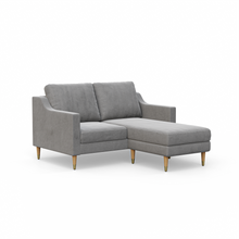 Load image into Gallery viewer, Lore Sofa | Small L-Shaped Sectional with Chaise (5 feet)