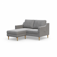 Load image into Gallery viewer, Lore Sofa | Small L-Shaped Sectional with Chaise (5 feet)