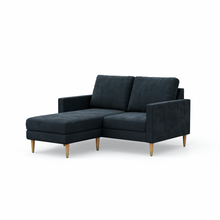 Load image into Gallery viewer, Lore Sofa | Small L-Shaped Sectional with Chaise (5 feet)