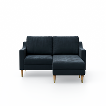 Load image into Gallery viewer, Lore Sofa | Small L-Shaped Sectional with Chaise (5 feet)
