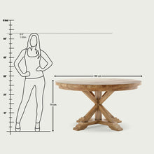 Load image into Gallery viewer, Gable Luxury Round Dining Table - 4 & 6 Seater/All Sizes
