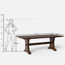 Load image into Gallery viewer, Cruz Luxury Dining Table - 6 & 8 Seater/All Sizes