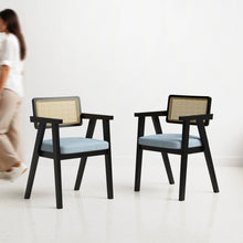 Load image into Gallery viewer, Bob Rattan Chair - Set of Two