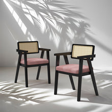 Load image into Gallery viewer, Bob Rattan Chair - Set of Two