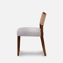Load image into Gallery viewer, Angel Upholstered Chair - Set of Two - Dual Tone - Blush