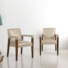 Load image into Gallery viewer, Luna Upholstered Chair - Set of Two - Forest Green