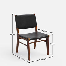 Load image into Gallery viewer, Manor Chair - Set of Two - Lead Black