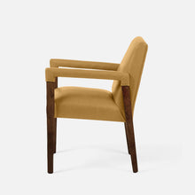 Load image into Gallery viewer, Luna Upholstered Chair - Set of Two - Mustard