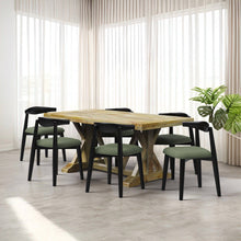 Load image into Gallery viewer, Gable-Arendt Dining Table Set- 6 & 8 Seater/ All sizes