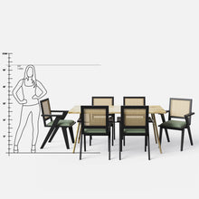 Load image into Gallery viewer, Dido-Flora Dining Table Set - Large 6 Seater/175 cm