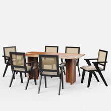 Load image into Gallery viewer, Antwerp-Flora Dining Table Set- 6 & 8 Seater/ All sizes