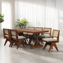 Load image into Gallery viewer, Gable-Jean Dining Table Set- 6 & 8 Seater/ All sizes