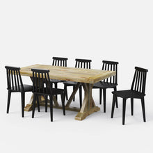 Load image into Gallery viewer, Gable-Polly Dining Table Set- 6 & 8 Seater/ All sizes
