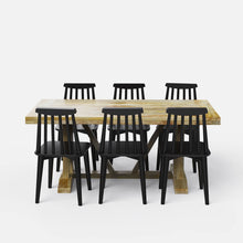 Load image into Gallery viewer, Gable-Polly Dining Table Set- 6 & 8 Seater/ All sizes