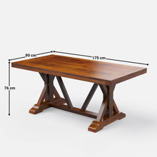 Load image into Gallery viewer, Gable-Watson Dining Table Set- 6 & 8 Seater/ All sizes