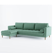 Load image into Gallery viewer, Palo Sofa T | L-Shaped Sectional with Chaise (8.25 feet length) | Tufted