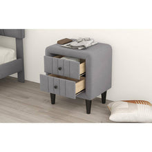 Load image into Gallery viewer, Aurora Bed Side Table 2 Drawer