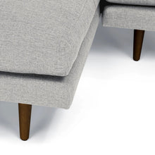 Load image into Gallery viewer, Anne Sofa | L Shaped Sectional | Polyfill Cushion (9.3 feet) XL | Removable Fabric