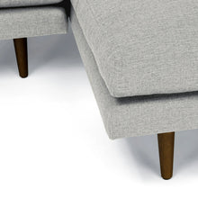 Load image into Gallery viewer, Anne Sofa | L Shaped Right Sectional | Down-feather Cushion (9.3 feet) XL | Removable Fabric