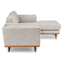 Load image into Gallery viewer, Lumo Sofa | L Shaped Left Sectional | Down-feather Back Cushions (7.5 feet)