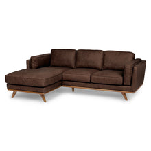 Load image into Gallery viewer, Lumo Sofa | L Shaped Right Sectional (7.5 feet) Genuine Leather