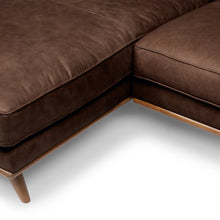 Load image into Gallery viewer, Lumo Sofa | L Shaped Right Sectional (7.5 feet) Genuine Leather