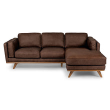 Load image into Gallery viewer, Lumo Sofa |  L Shaped Sectional (7.5 feet) Genuine Leather