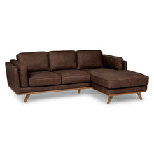 Load image into Gallery viewer, Lumo Sofa |  L Shaped Sectional (7.5 feet) Genuine Leather