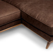 Load image into Gallery viewer, Lumo Sofa |  L Shaped Sectional (7.5 feet) Genuine Leather