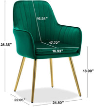 Load image into Gallery viewer, Oppo Suede Accent Chair