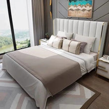 Load image into Gallery viewer, Matrix Upholstered Bed Without storage In Leatherette