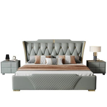 Load image into Gallery viewer, Master Luxury Upholstered Bed Without Storage In Fabric