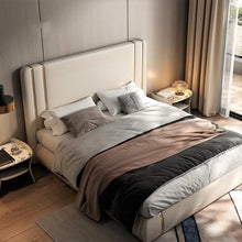 Load image into Gallery viewer, European Luxury Upholstered Bed Without Storage In Suede