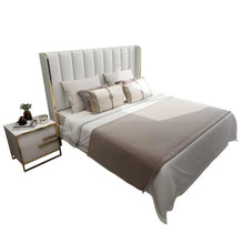 Load image into Gallery viewer, Matrix Upholstered Bed Without storage In Leatherette