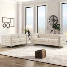Load image into Gallery viewer, Livup Chesterfield Sofa Set