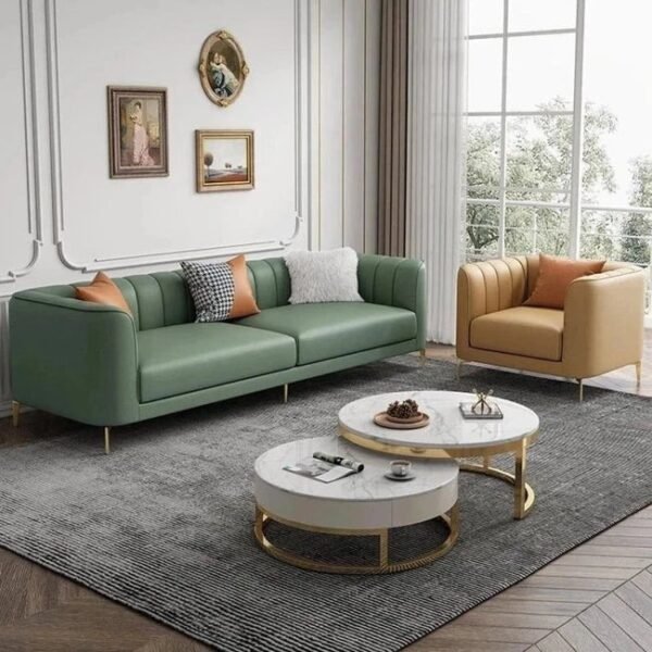 Dublin Dreams Luxury Sofa Set In Leatherette