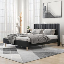 Load image into Gallery viewer, Ayzal Upholstered Bed Without Storage In Suede