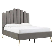 Load image into Gallery viewer, Jame Bed Without Storage In Suede